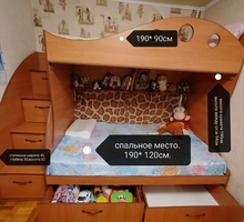 Кравать двухъярусная + артопедические матрасы - Мебель для спальни в Крыму