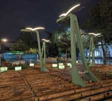 Качели с подсветкой - Металлические конструкции в Саках