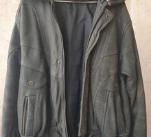 Куртка кожаная - Мужская одежда в Севастополе