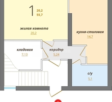 Продажа 1-к квартиры 57м² 1/3 этаж - Квартиры в Севастополе