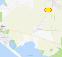 10,56 га за с.Крыловка, р-н Штормового (5,5км от моря). - Участки в Евпатории