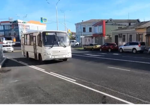 По улице Караимской в Симферополе начали ходить автобусы