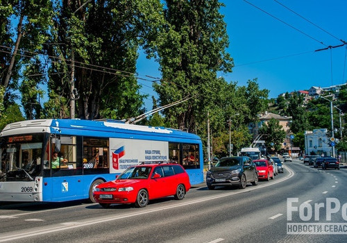 В Нахимовском районе Севастополя реконструируют шоссе и развязку