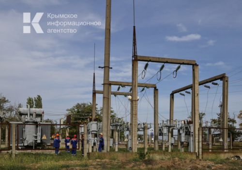 В Симферопольском районе установили новые трансформаторные подстанции
