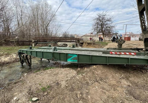 В Комсомольском под Симферополем отремонтируют мост через Салгир 