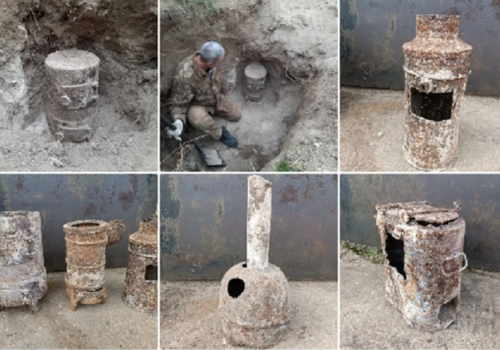 Разводили огонь в кастрюлях и термосах: в Крыму показали солдатские печки, найденные на раскопках 