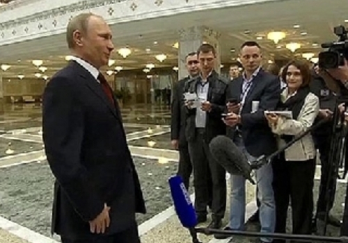 Путин рассказал о своей встрече с Порошенко (ВИДЕО)