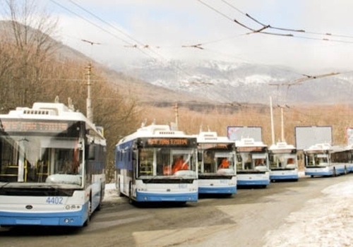 Троллейбусы в Крыму прекратили движение на неопределенное время