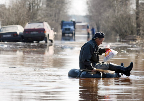 В Крыму снова возможно затопление жилых домов из-за паводка
