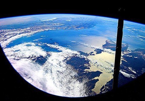 Роскосмос опубликовал фото Крыма с орбитальной станции