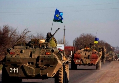 Украина стянула тяжёлую технику к границе с Крымом