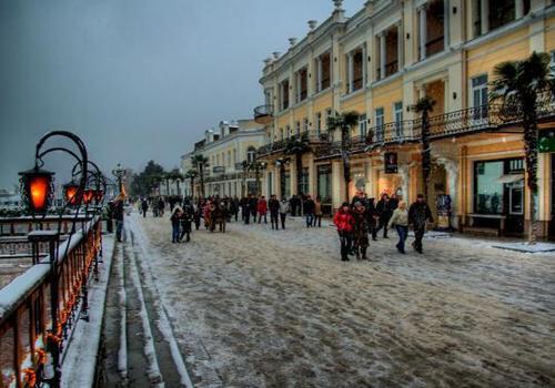 В новогодние праздники самым популярным крымским курортом станет Ялта