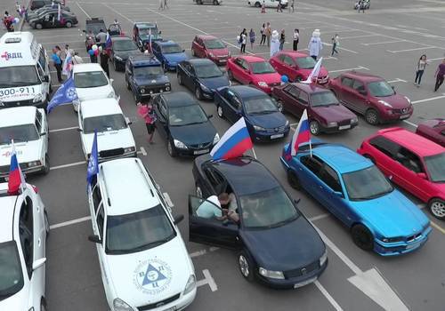 В Крыму из автомобилей создадут огромную карту республики
