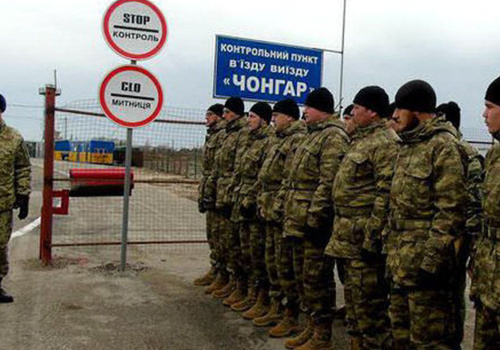 На границе крымчан «трясут» боевики «Айдара»