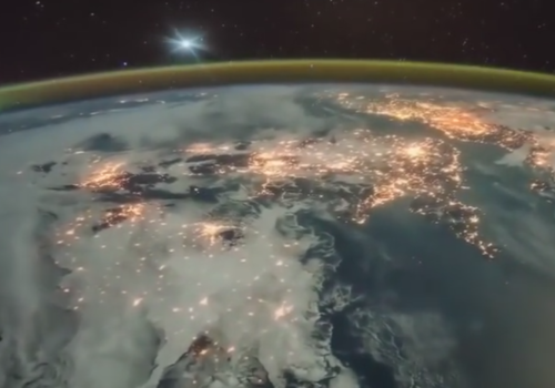 Как выглядит с борта МКС наш Крым - уникальное видео