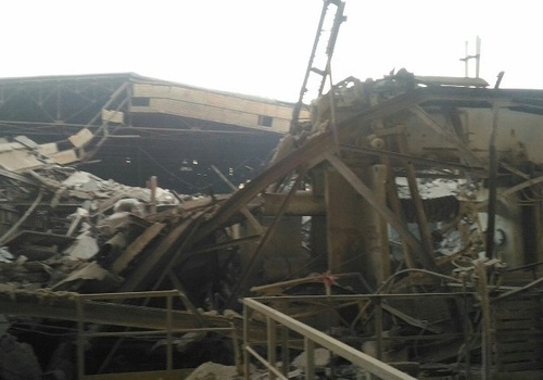 Появились фото и видео разрушений на "Крымском титане" Фирташа