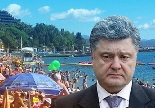 Порошенко предлагают отделить Крым от Украины каналом