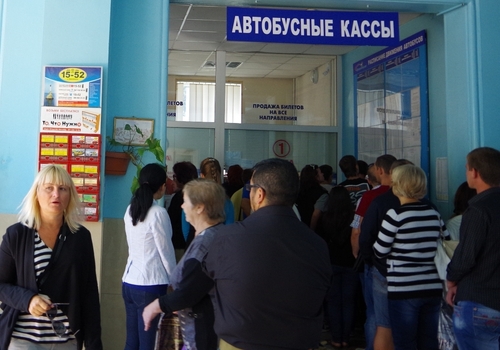 Кассы крымских автовокзалов работают со сбоями