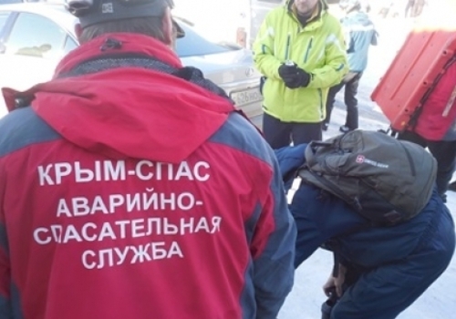 В Крыму на Ай-Петри парень и двое детей получили травмы, катаясь на "ватрушках"