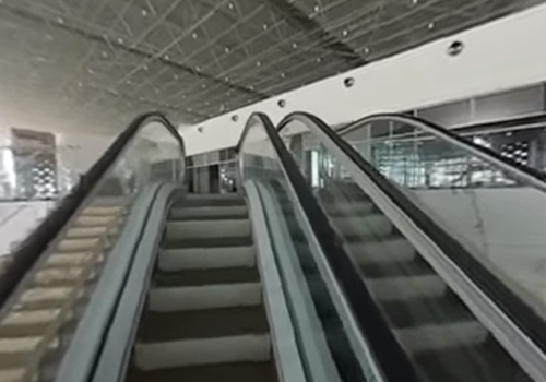 Первое видео из нового терминала аэропорта Симферополь в формате 360°