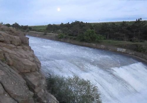 Сброс воды из Симферопольского водохранилища пройдет сегодня из-за сильных осадков