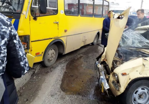 В Крыму два пассажирских автобуса попали в ДТП ВИДЕО, ФОТО