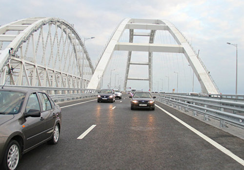 Крымский мост появился на Google Maps