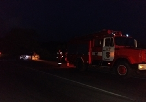 На трассе Симферополь-Феодосия в ДТП с грузовиком пострадал водитель легковушки