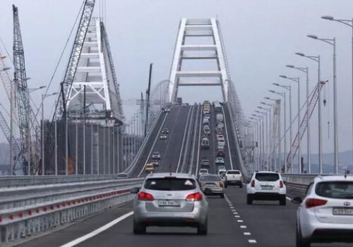 При въезде на Крымский мост хотят установить досмотровые комплексы