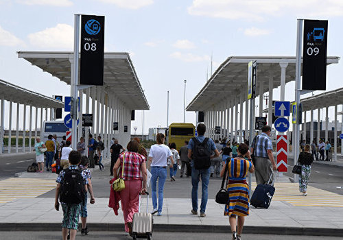 В аэропорту "Симферополь" запустили междугороднюю автостанцию