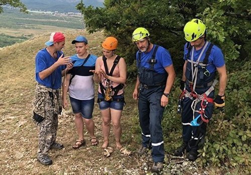Во время ливня под Симферополем заблудились туристы ФОТО
