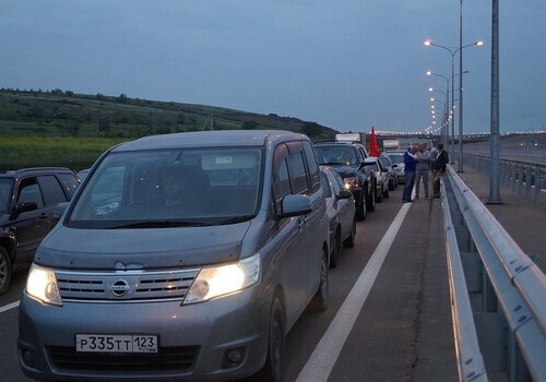 С 1 сентября на автоподходе к Крымскому мосту изменят схему движения транспорта