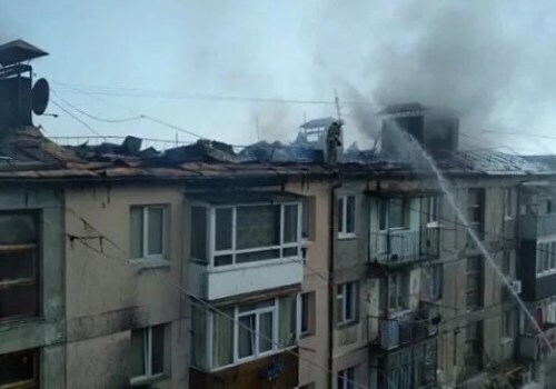 В Кореизе сгорела многоэтажка - людям предоставили временное жильё