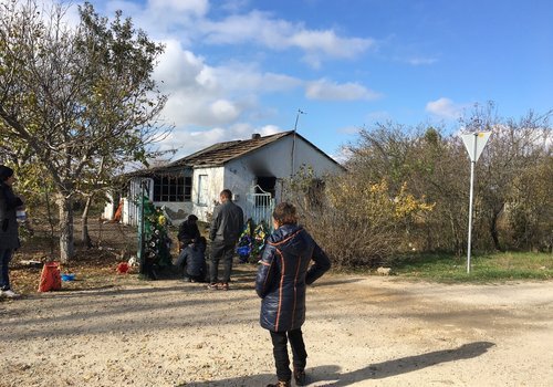 В крымском селе в горящем доме погиб грудной ребенок