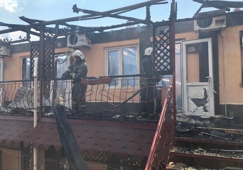 Владельца евпаторийского пансионата, где во время пожара пострадали взрослые и дети, наказали штрафом ФОТО, ВИДЕО