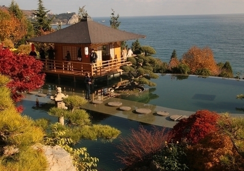 Цена за посещение японского сада в Партените поразила крымчан