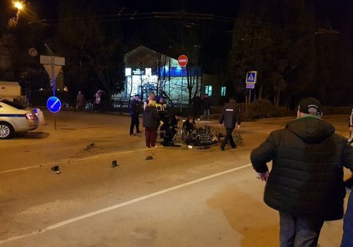 В Крыму насмерть разбился мотоциклист ФОТО