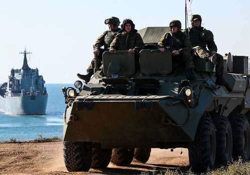 Россия усилила войсковую группировку в Крыму