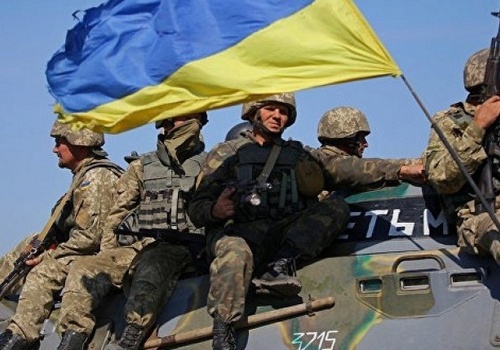 Украинские боевики устроили бизнес-разборки со стрельбой на границе с Крымом