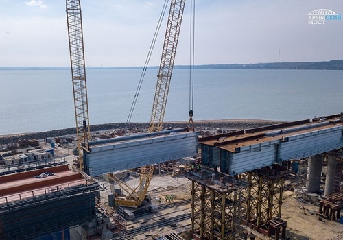 Пробное ж/д движение по Крымскому мосту планируют запустить в августе-сентябре