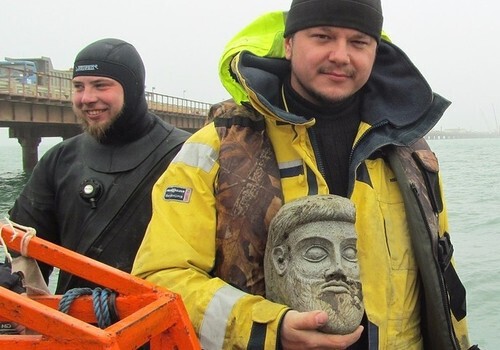 Ученые выяснили, чью голову обнаружили на дне рядом с Крымским мостом
