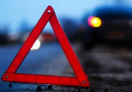 В Крыму автомобиль ДПС попал в аварию