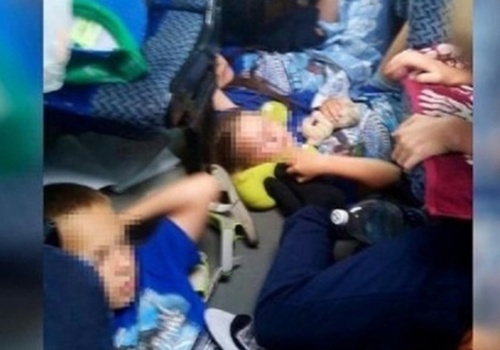Детей после отдыха в Крыму везли в Челябинск на полу автобуса
