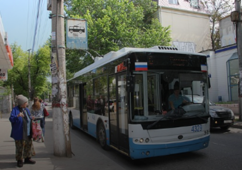 Два троллейбусных маршрута в Симферополе станут короче