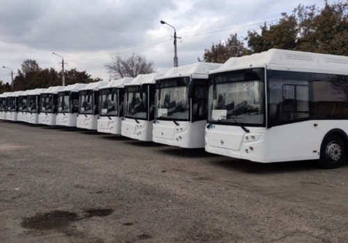 Крым получил 44 новых автобуса
