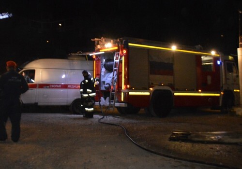 На пожаре в Севастополе погиб мужчина