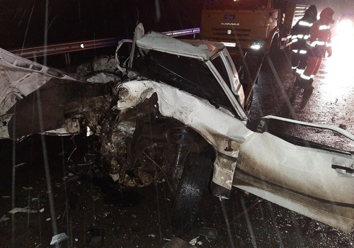 Один человек погиб, трое пострадали: на «Тавриде» столкнулись четыре автомобиля ФОТО