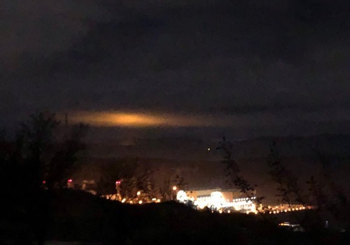 В небе под Севастополем заметили странное свечение - соцсети ФОТО