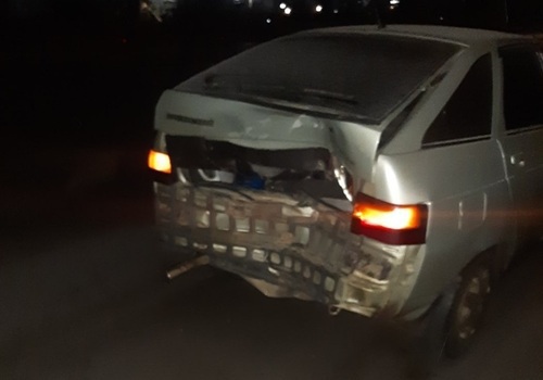 На скользкой трассе под Симферополем столкнулись четыре автомобиля ФОТО