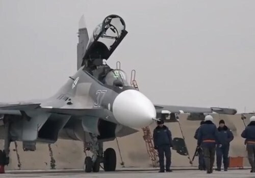Гроза небес в четвертом поколении: видео полетов Су-30 в Крыму ВИДЕО